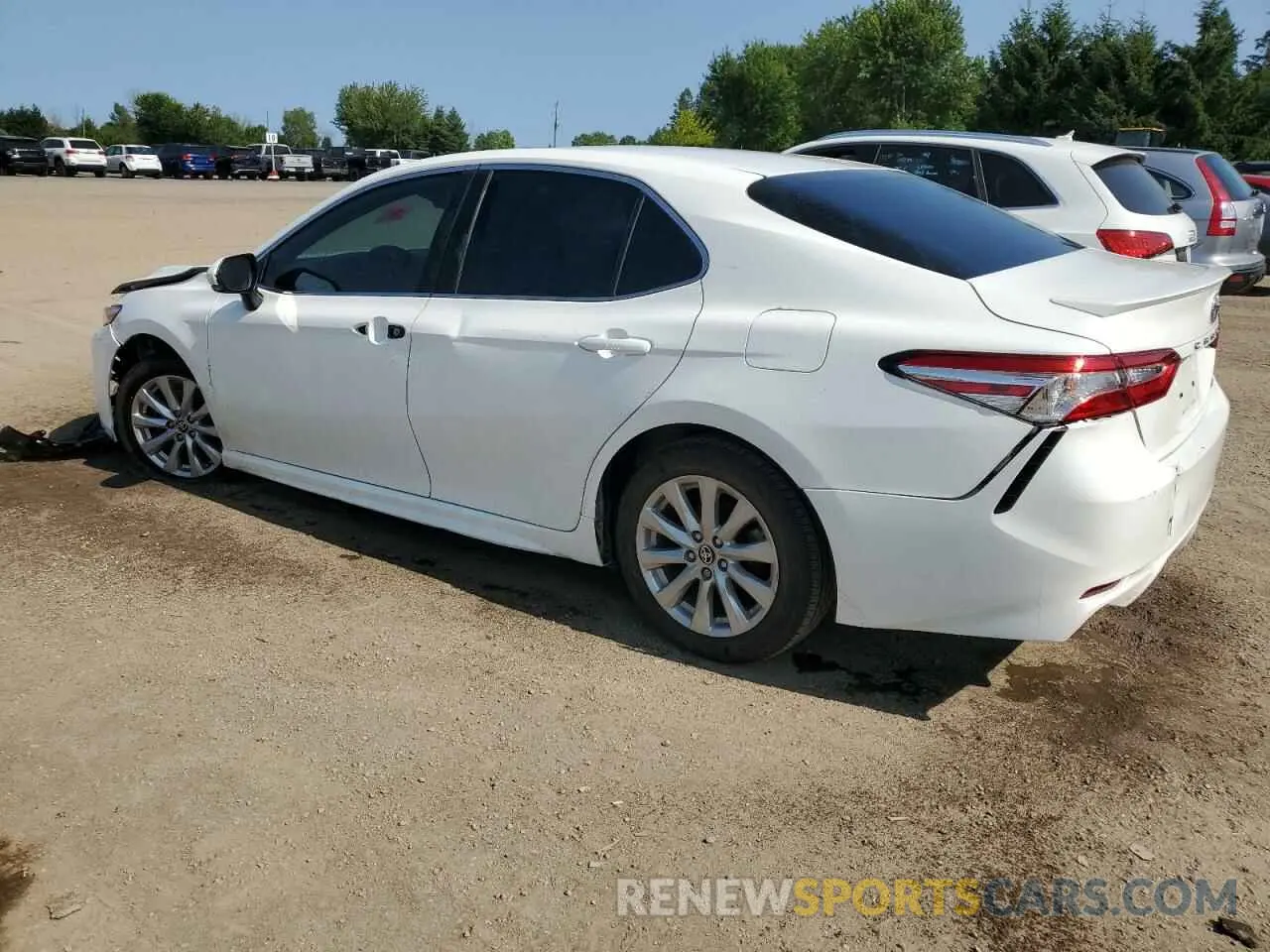 2 Photograph of a damaged car 4T1G11AK3LU379019 TOYOTA CAMRY 2020
