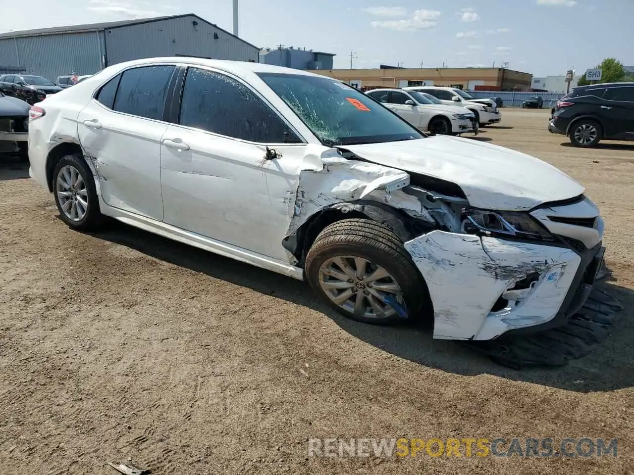 4 Photograph of a damaged car 4T1G11AK3LU379019 TOYOTA CAMRY 2020