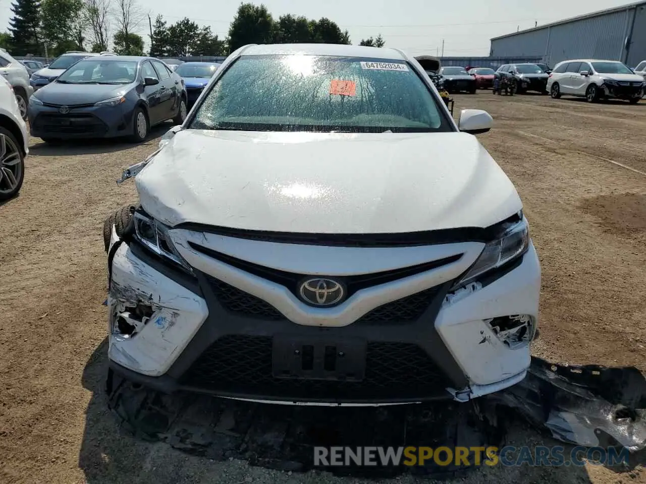 5 Photograph of a damaged car 4T1G11AK3LU379019 TOYOTA CAMRY 2020