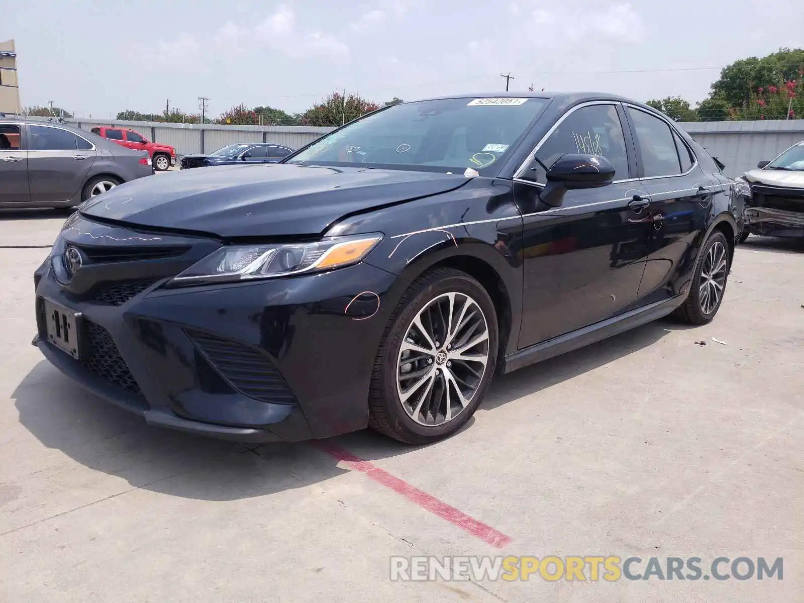 2 Photograph of a damaged car 4T1G11AK3LU388562 TOYOTA CAMRY 2020