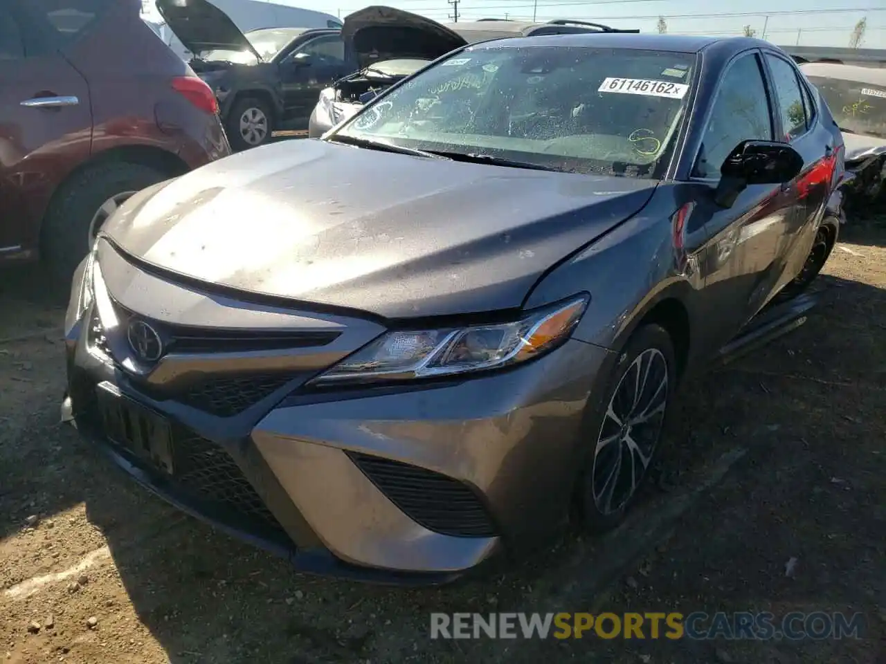 2 Photograph of a damaged car 4T1G11AK3LU504102 TOYOTA CAMRY 2020