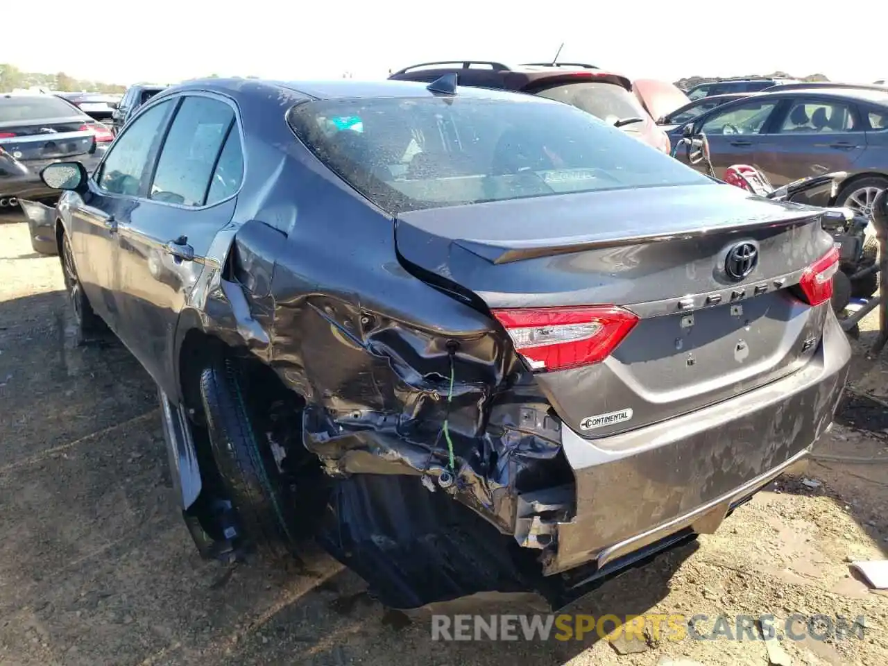 3 Photograph of a damaged car 4T1G11AK3LU504102 TOYOTA CAMRY 2020