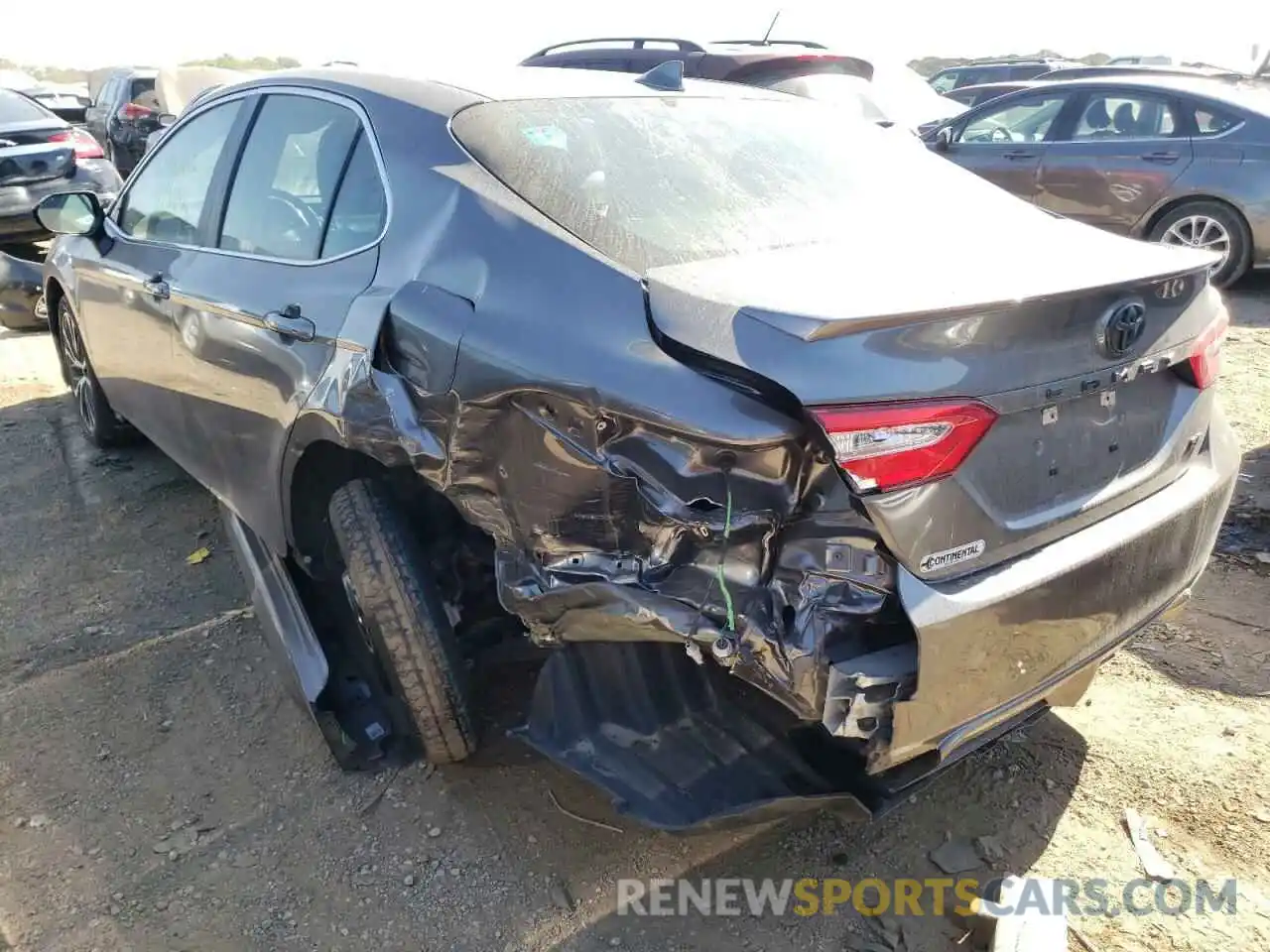 9 Photograph of a damaged car 4T1G11AK3LU504102 TOYOTA CAMRY 2020