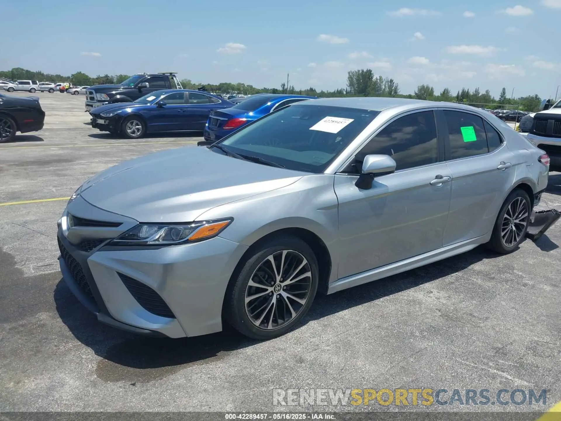 2 Photograph of a damaged car 4T1G11AK3LU509803 TOYOTA CAMRY 2020