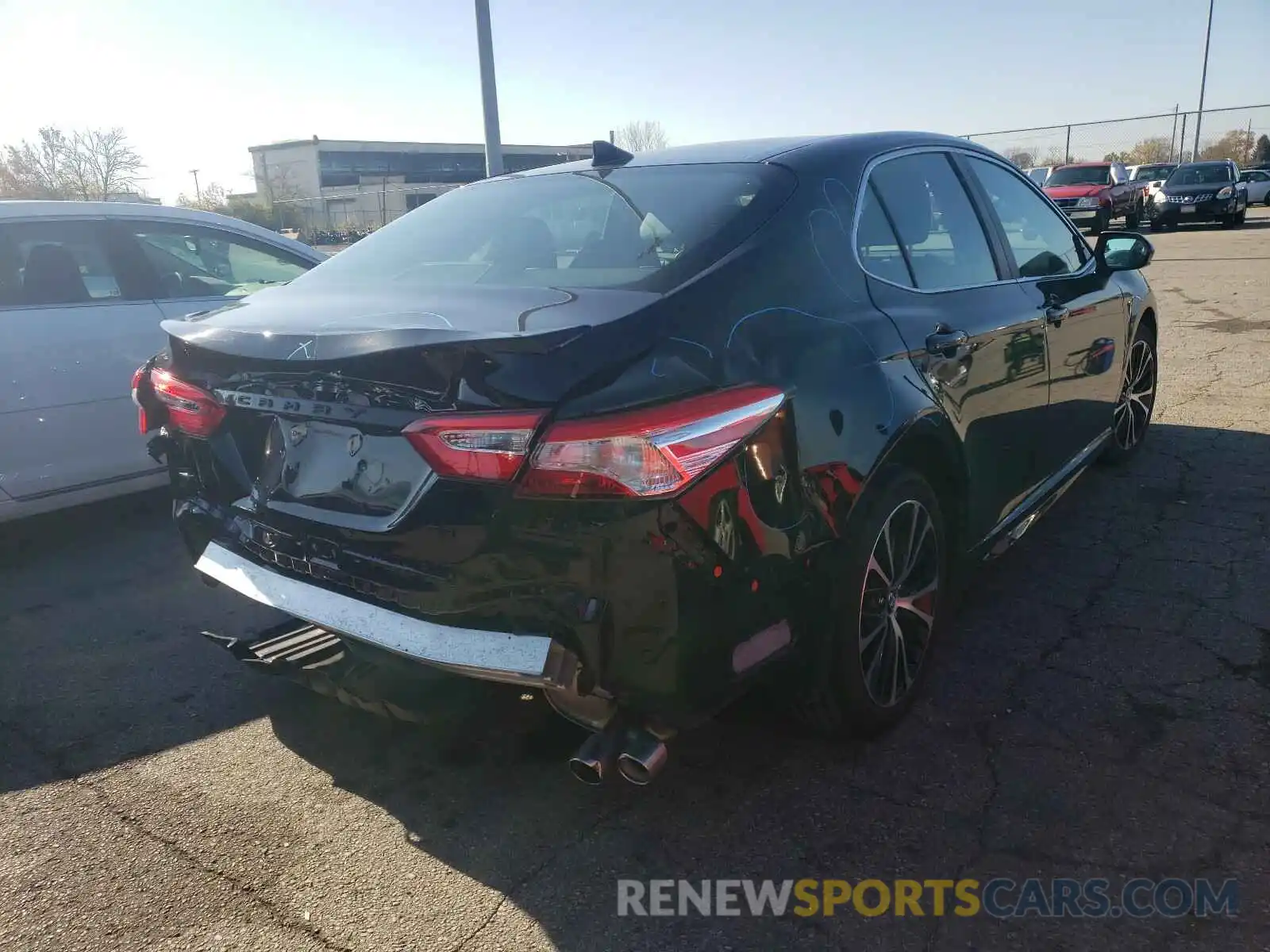 4 Photograph of a damaged car 4T1G11AK3LU866768 TOYOTA CAMRY 2020