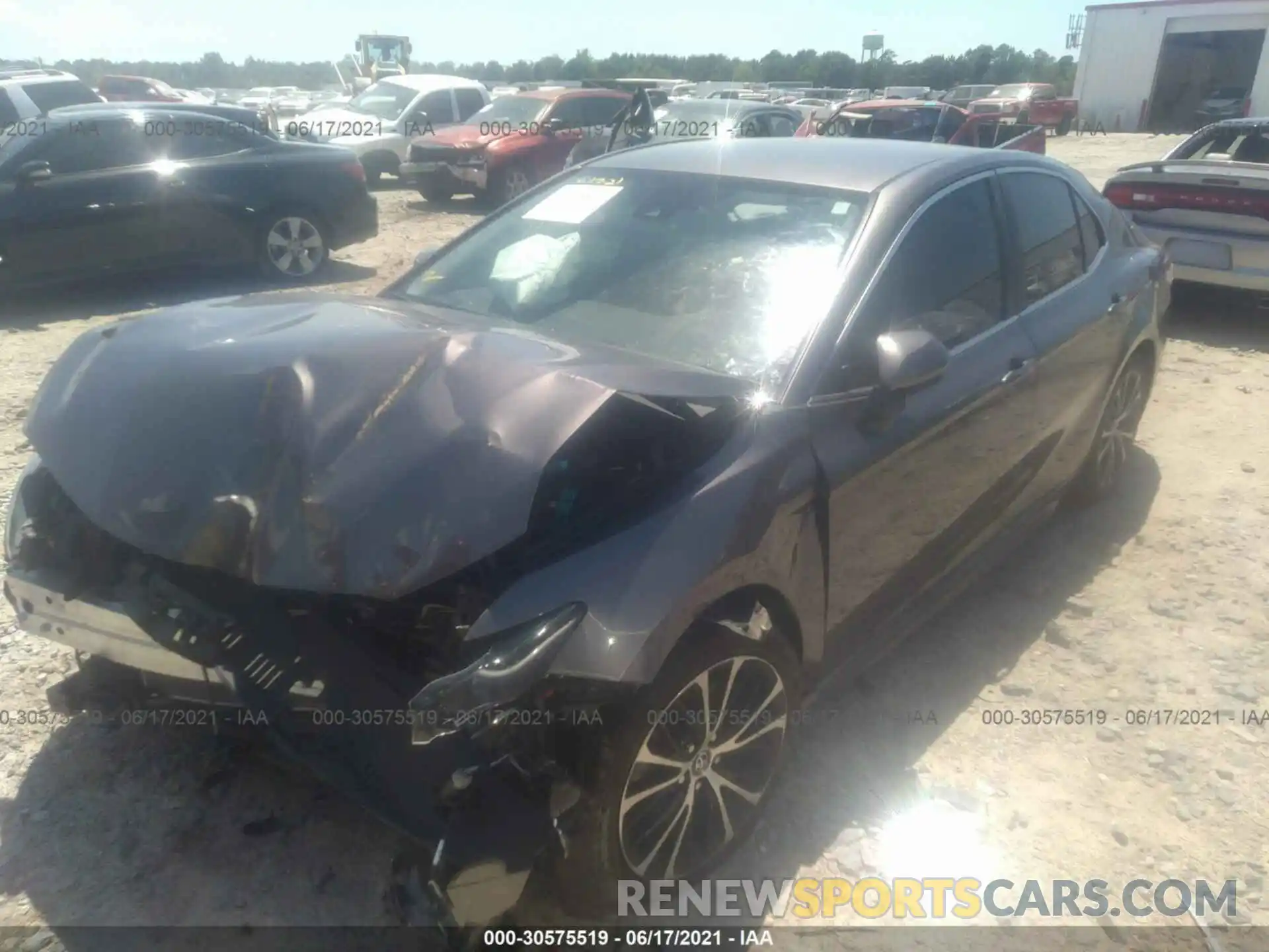 2 Photograph of a damaged car 4T1G11AK3LU875308 TOYOTA CAMRY 2020