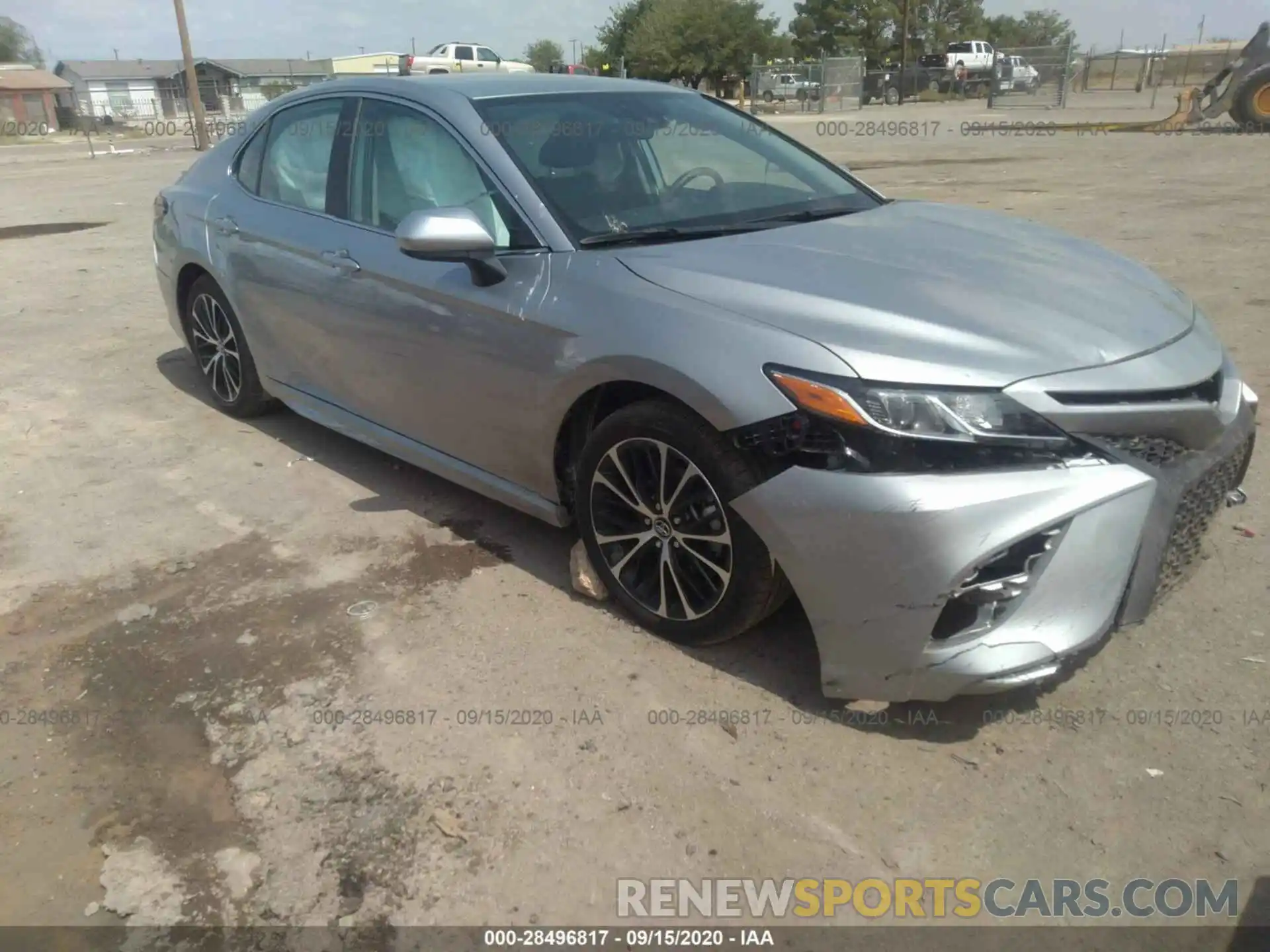 1 Photograph of a damaged car 4T1G11AK3LU875387 TOYOTA CAMRY 2020