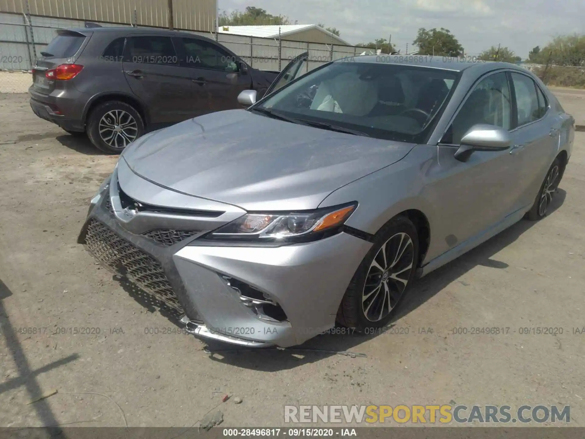 2 Photograph of a damaged car 4T1G11AK3LU875387 TOYOTA CAMRY 2020