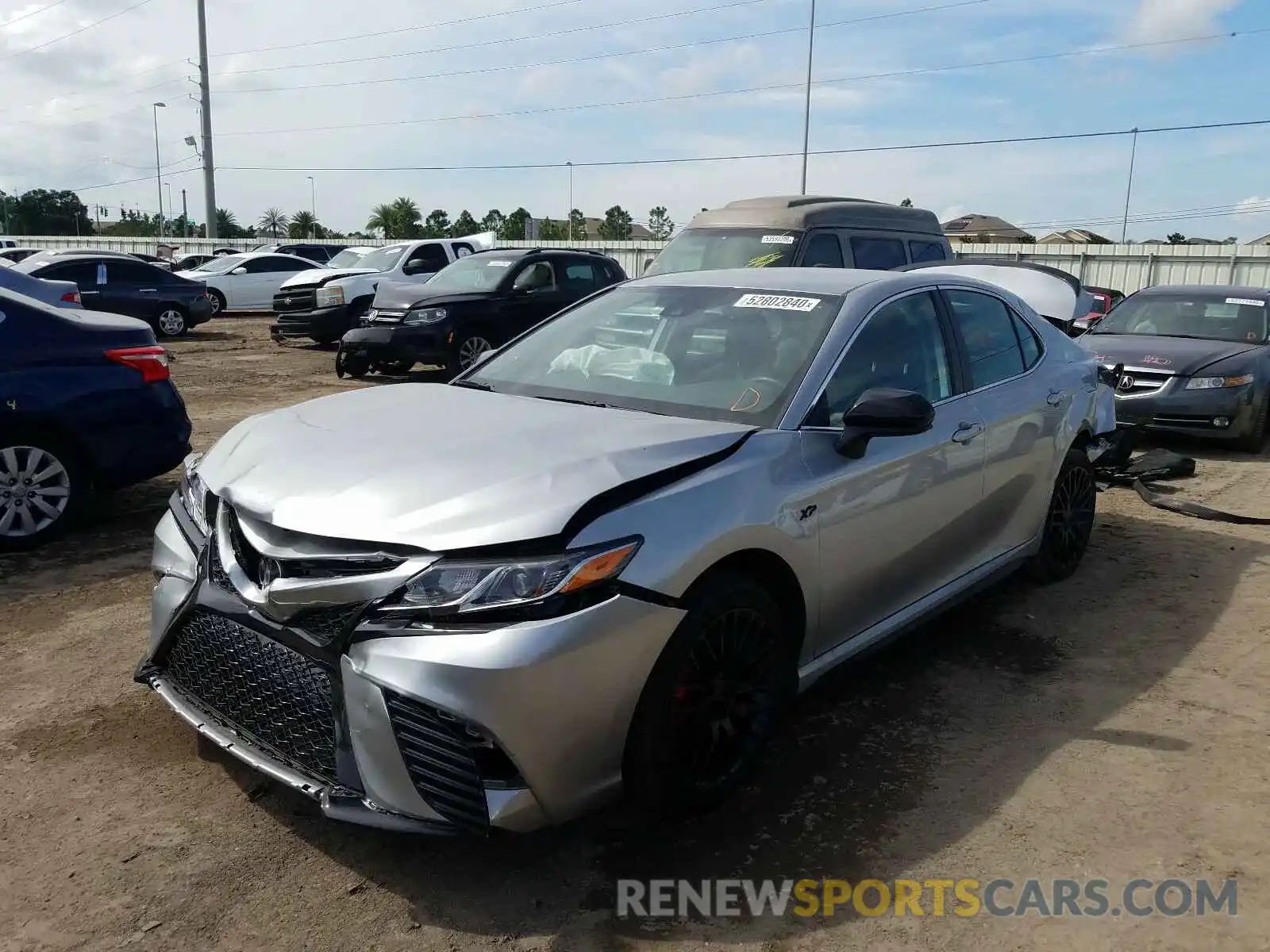 2 Photograph of a damaged car 4T1G11AK3LU876104 TOYOTA CAMRY 2020