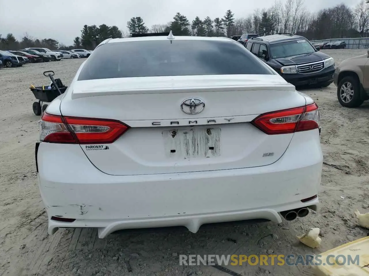 6 Photograph of a damaged car 4T1G11AK3LU877172 TOYOTA CAMRY 2020