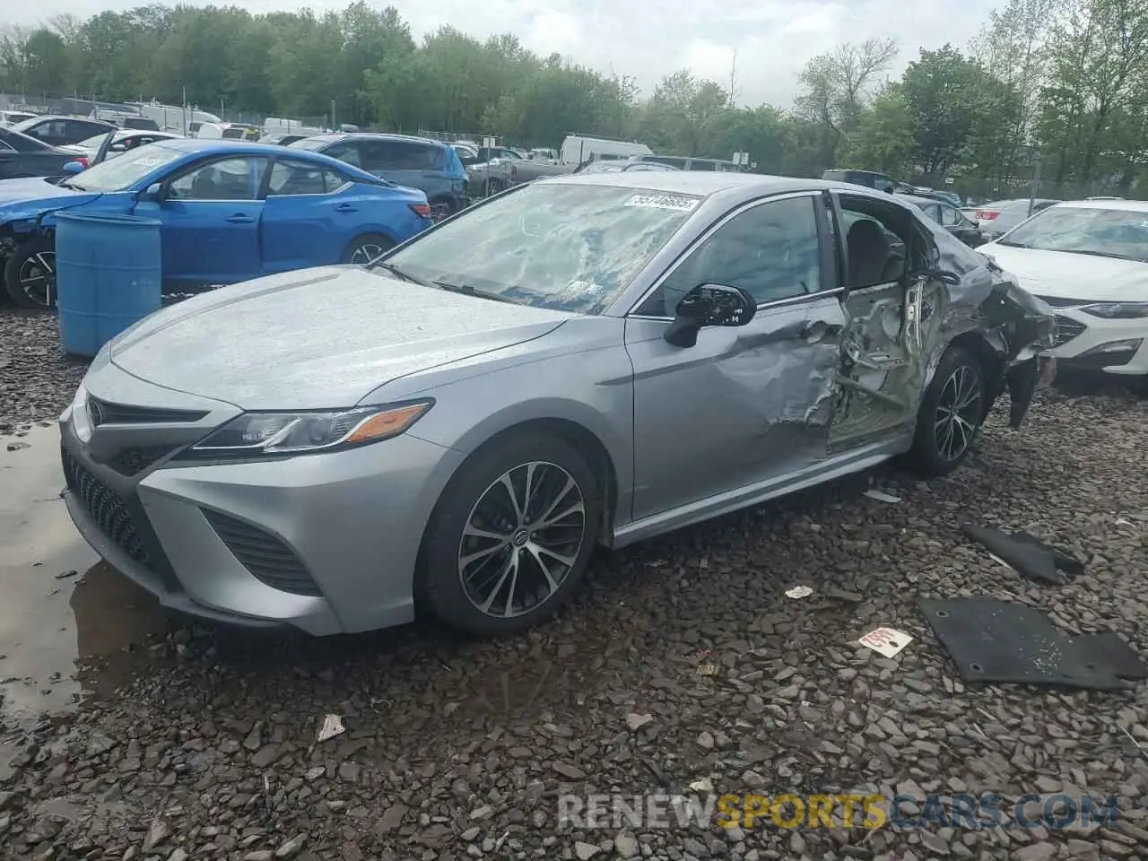 1 Photograph of a damaged car 4T1G11AK3LU878547 TOYOTA CAMRY 2020