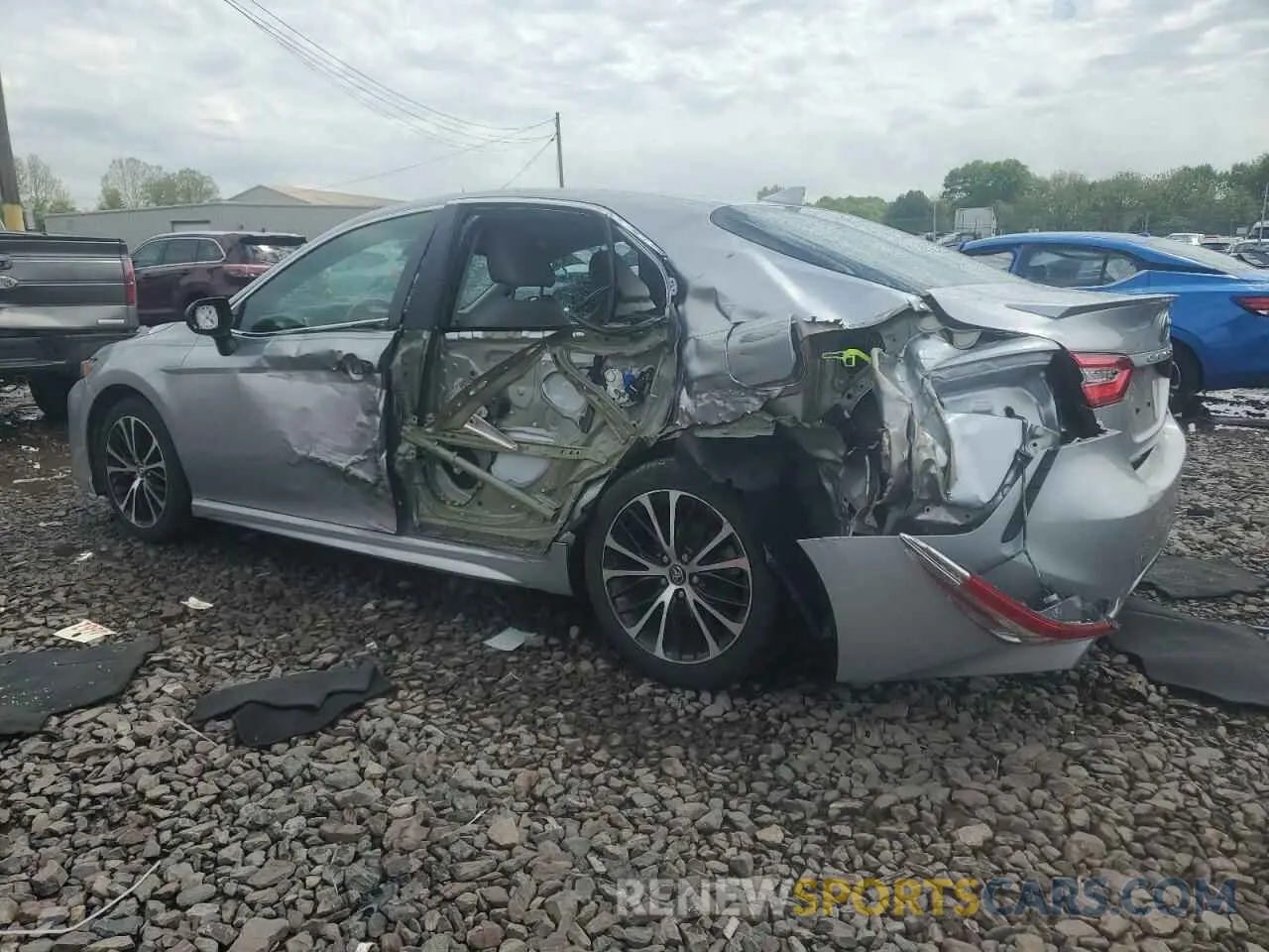 2 Photograph of a damaged car 4T1G11AK3LU878547 TOYOTA CAMRY 2020