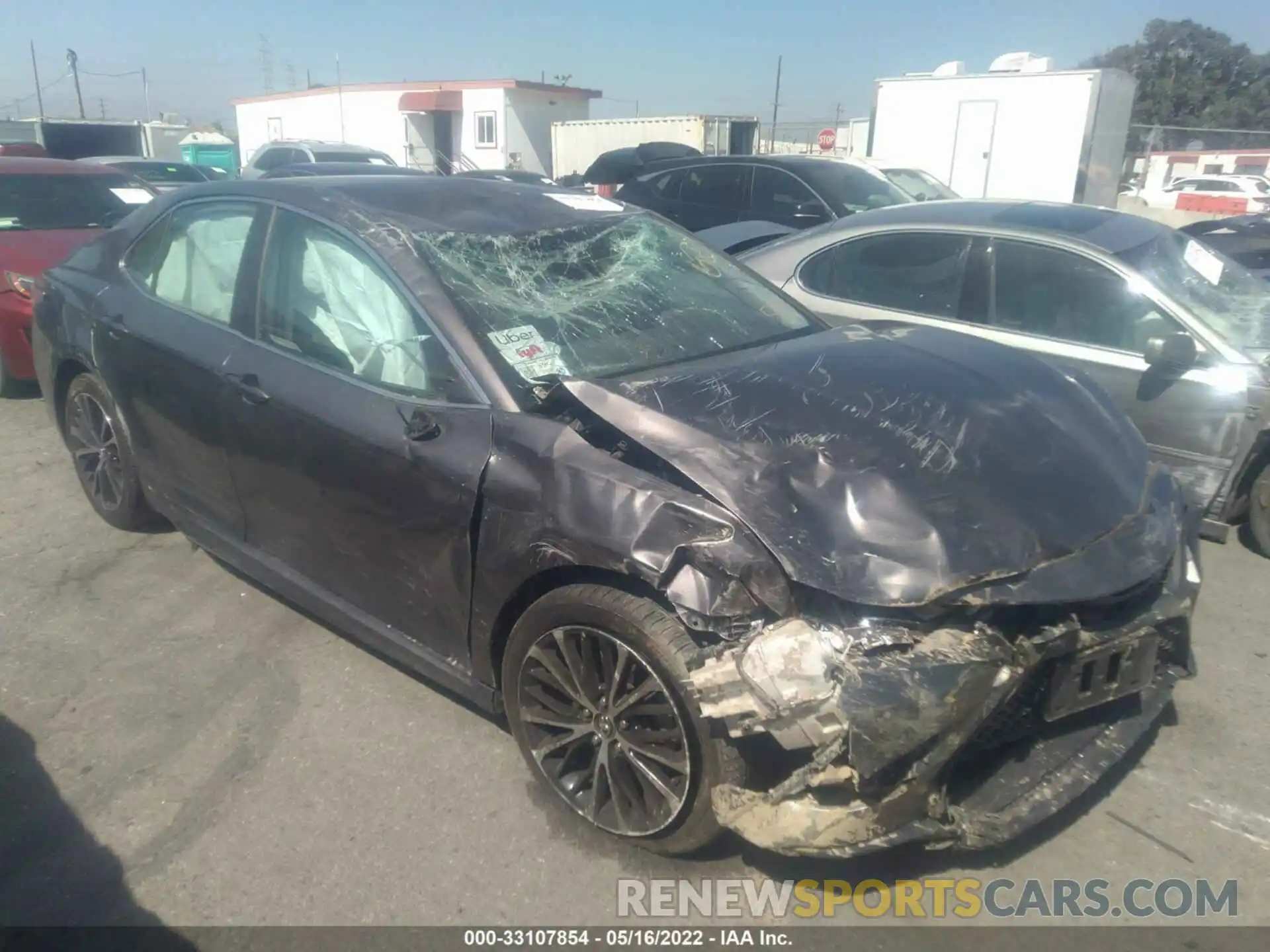 1 Photograph of a damaged car 4T1G11AK3LU892478 TOYOTA CAMRY 2020