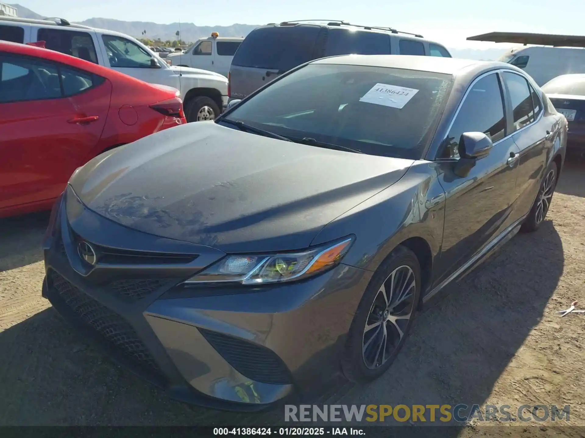 2 Photograph of a damaged car 4T1G11AK3LU896613 TOYOTA CAMRY 2020