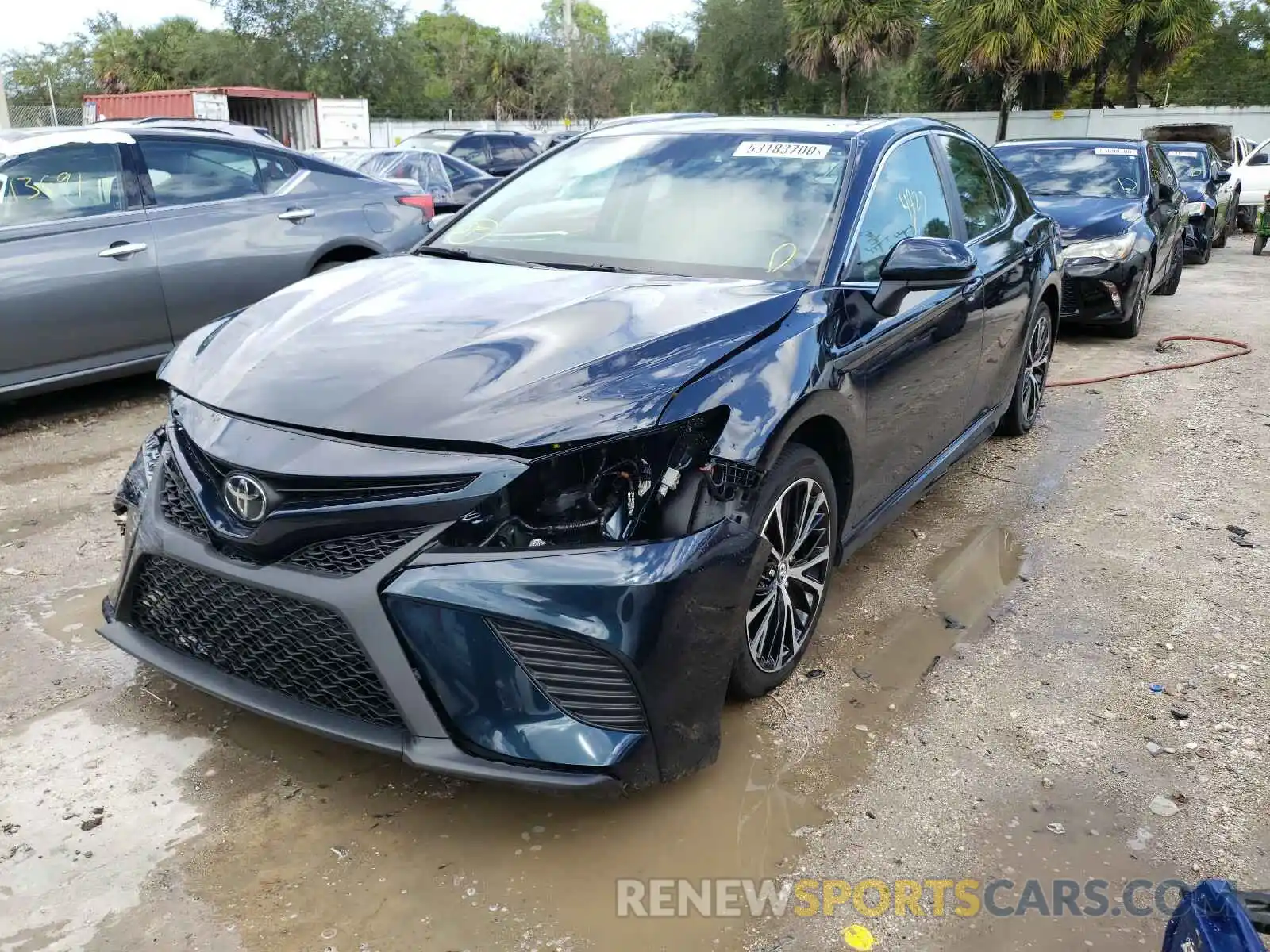 2 Photograph of a damaged car 4T1G11AK3LU905875 TOYOTA CAMRY 2020