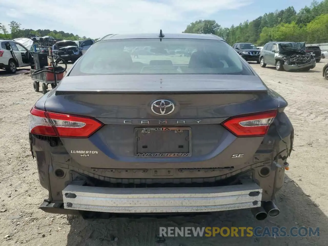 6 Photograph of a damaged car 4T1G11AK3LU907979 TOYOTA CAMRY 2020