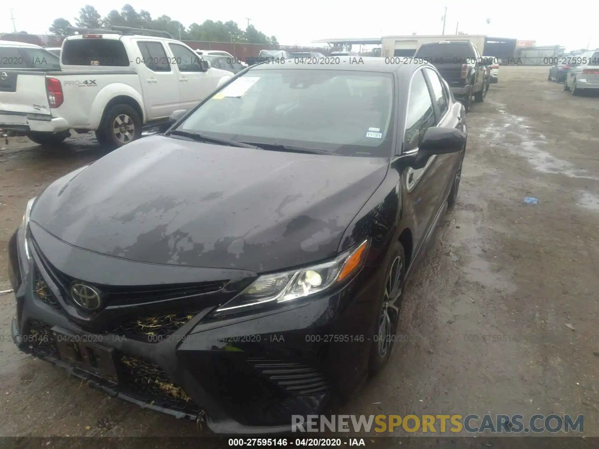 2 Photograph of a damaged car 4T1G11AK3LU909358 TOYOTA CAMRY 2020