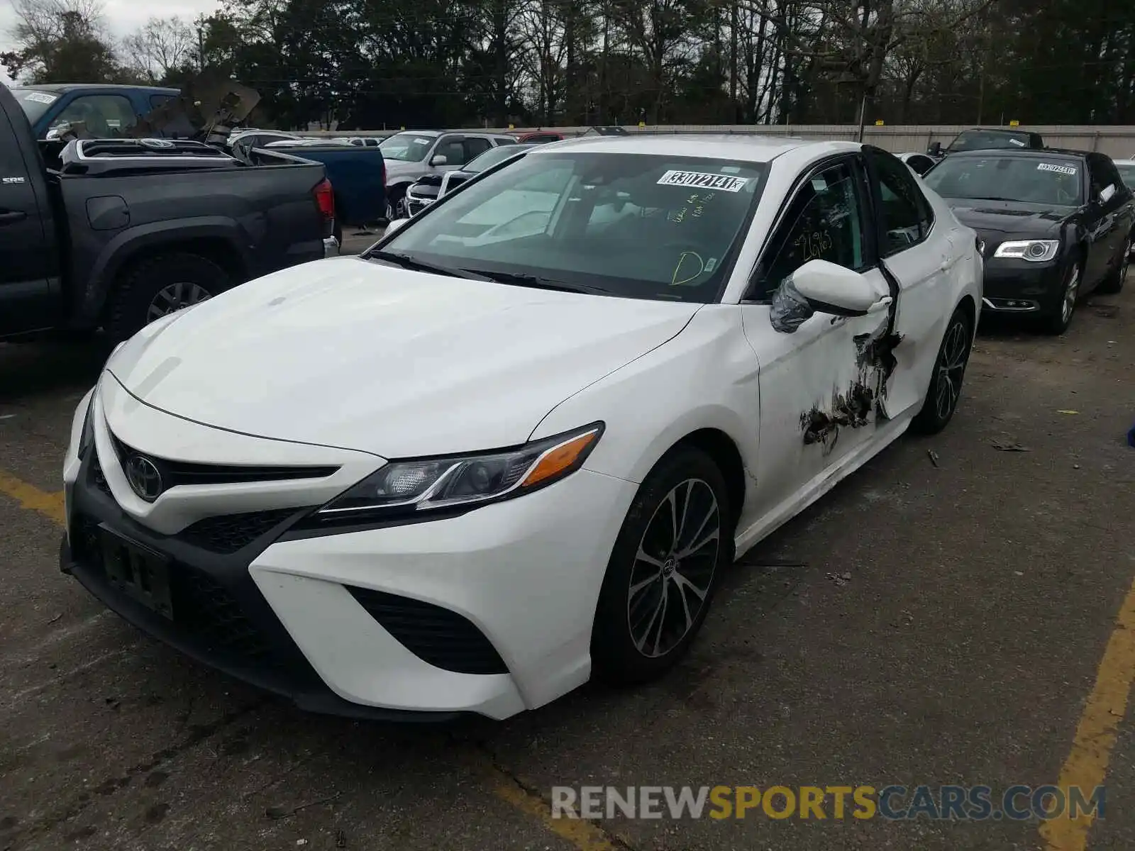 2 Photograph of a damaged car 4T1G11AK3LU914558 TOYOTA CAMRY 2020