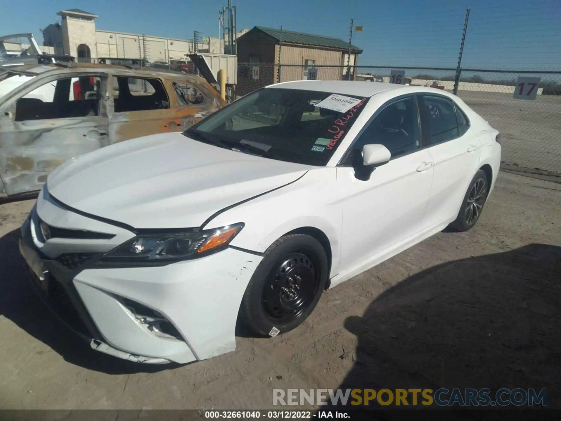 2 Photograph of a damaged car 4T1G11AK3LU918156 TOYOTA CAMRY 2020