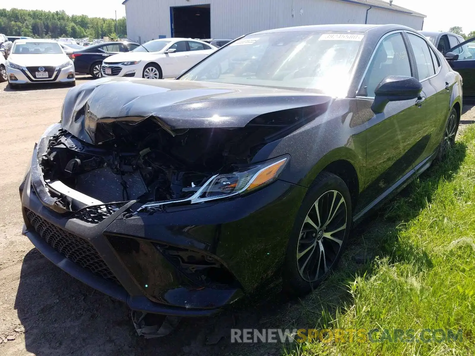 2 Photograph of a damaged car 4T1G11AK3LU918304 TOYOTA CAMRY 2020