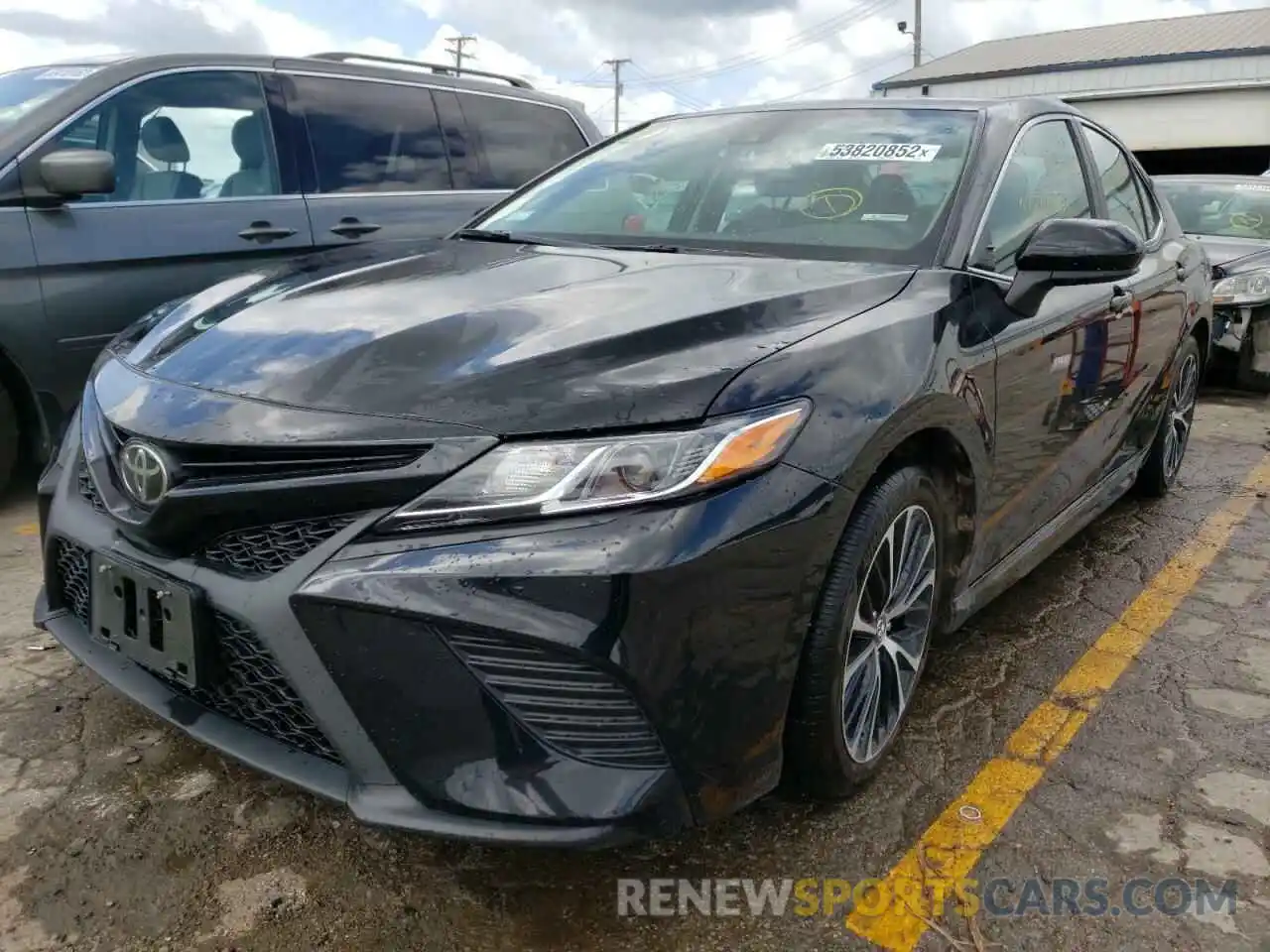 2 Photograph of a damaged car 4T1G11AK3LU936625 TOYOTA CAMRY 2020