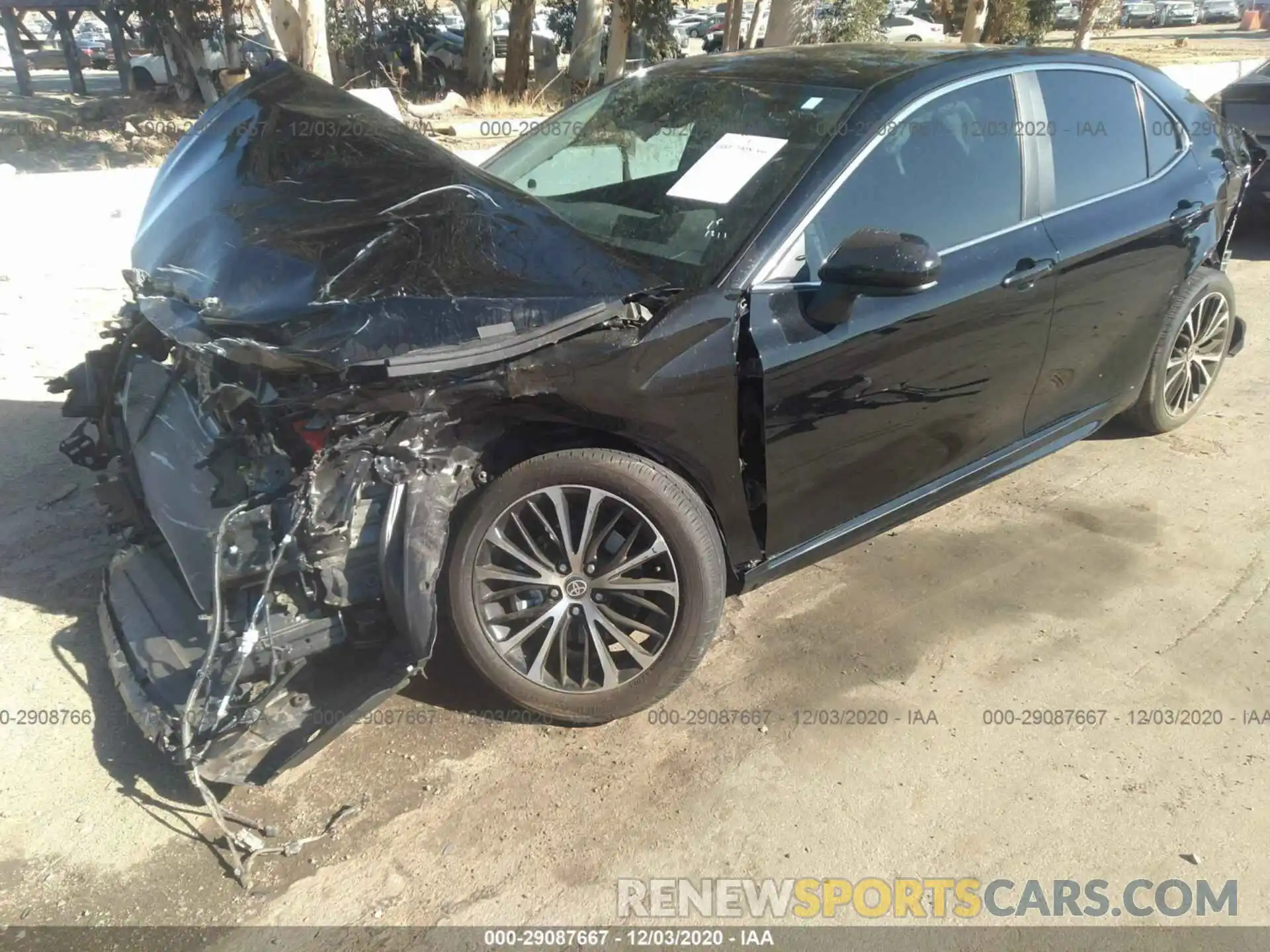 2 Photograph of a damaged car 4T1G11AK3LU946037 TOYOTA CAMRY 2020