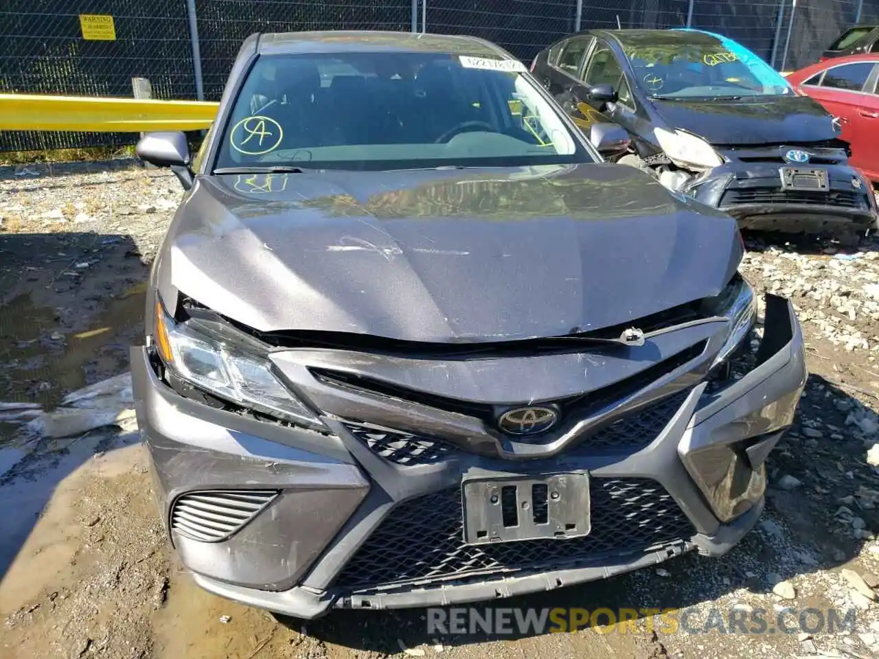 9 Photograph of a damaged car 4T1G11AK3LU949407 TOYOTA CAMRY 2020