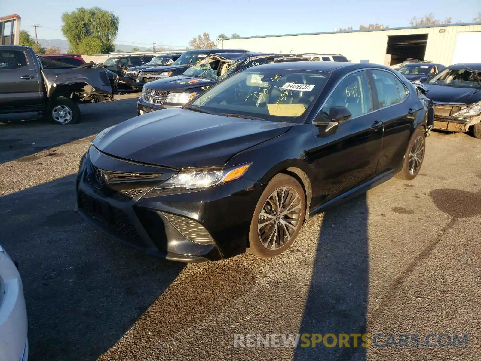 2 Photograph of a damaged car 4T1G11AK3LU952808 TOYOTA CAMRY 2020