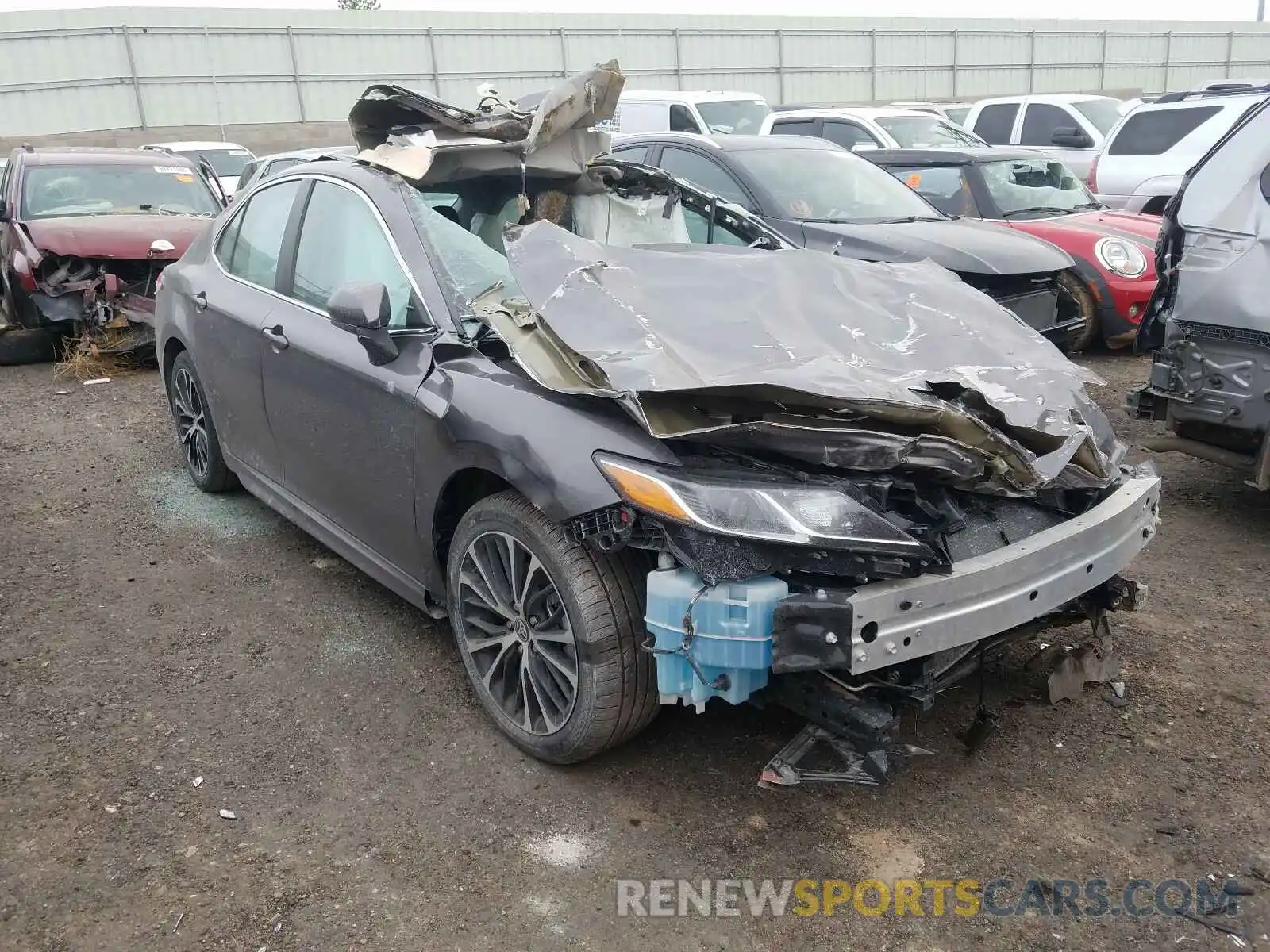 1 Photograph of a damaged car 4T1G11AK3LU963503 TOYOTA CAMRY 2020