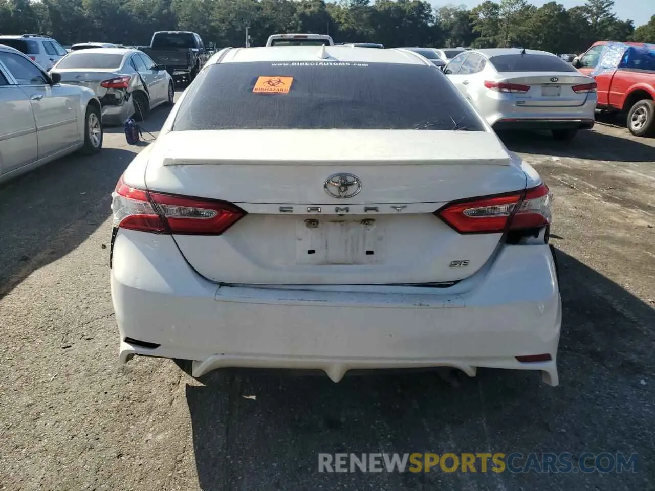 6 Photograph of a damaged car 4T1G11AK3LU966191 TOYOTA CAMRY 2020