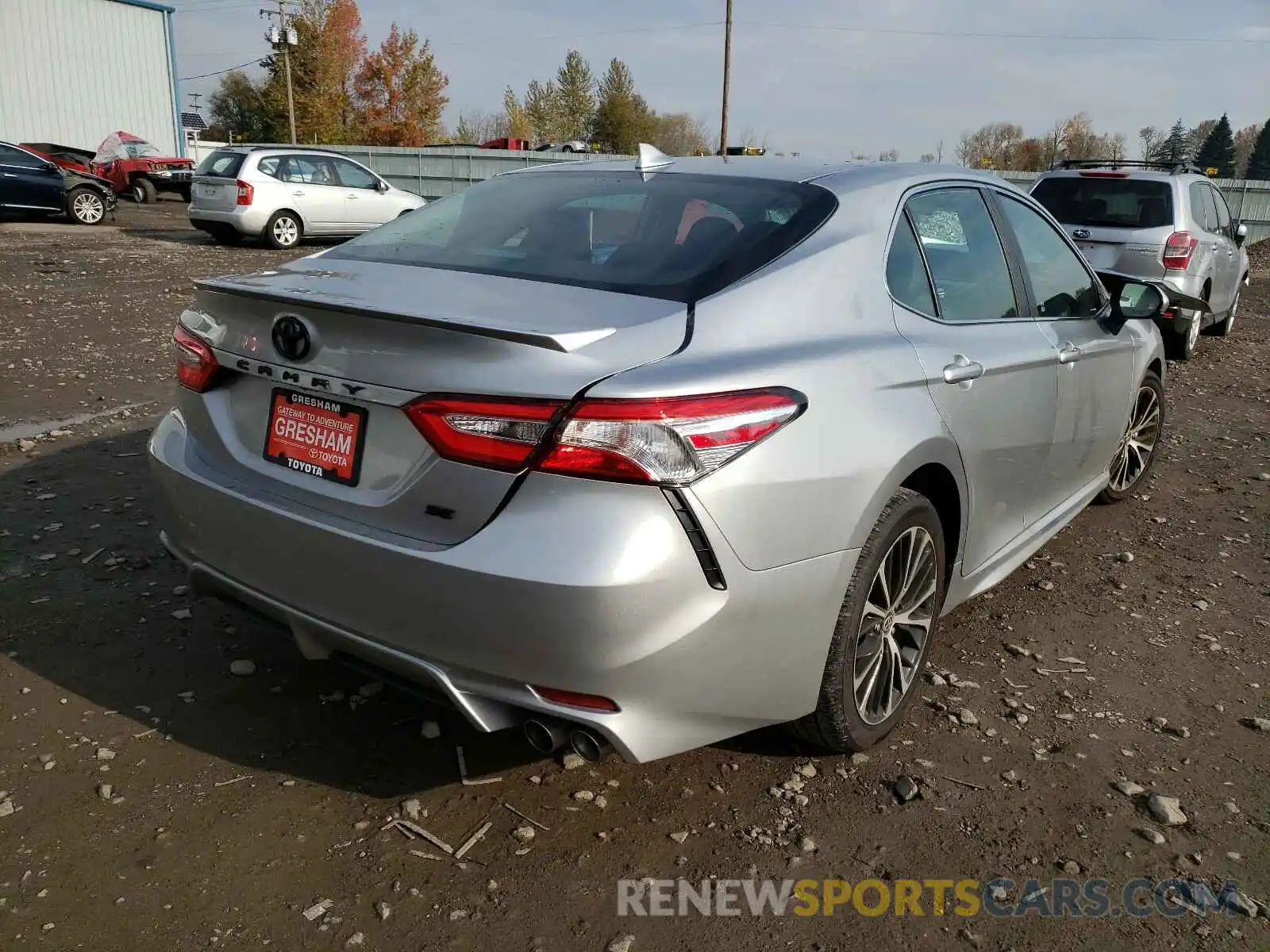 4 Photograph of a damaged car 4T1G11AK3LU970774 TOYOTA CAMRY 2020