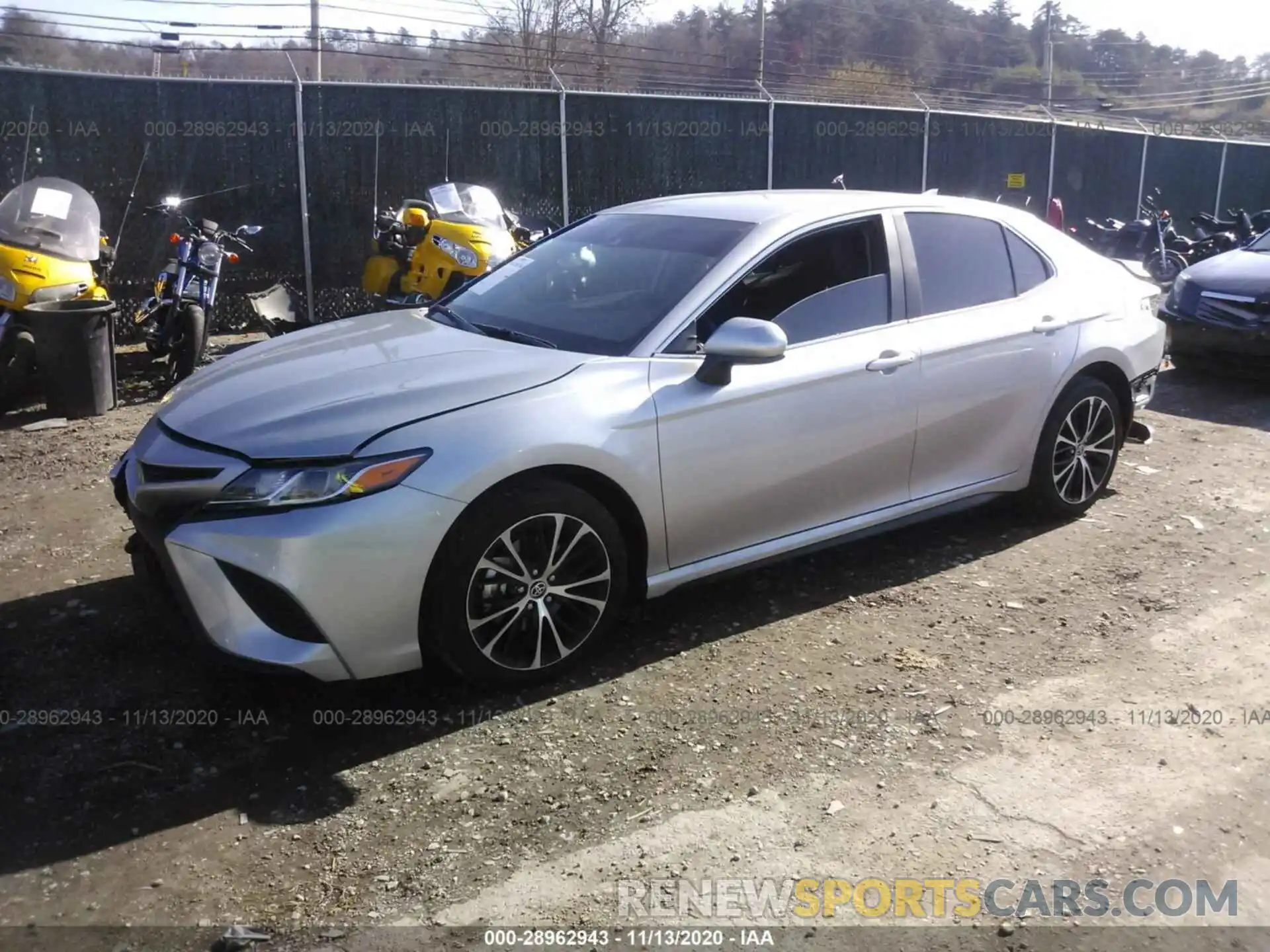 2 Photograph of a damaged car 4T1G11AK3LU973285 TOYOTA CAMRY 2020