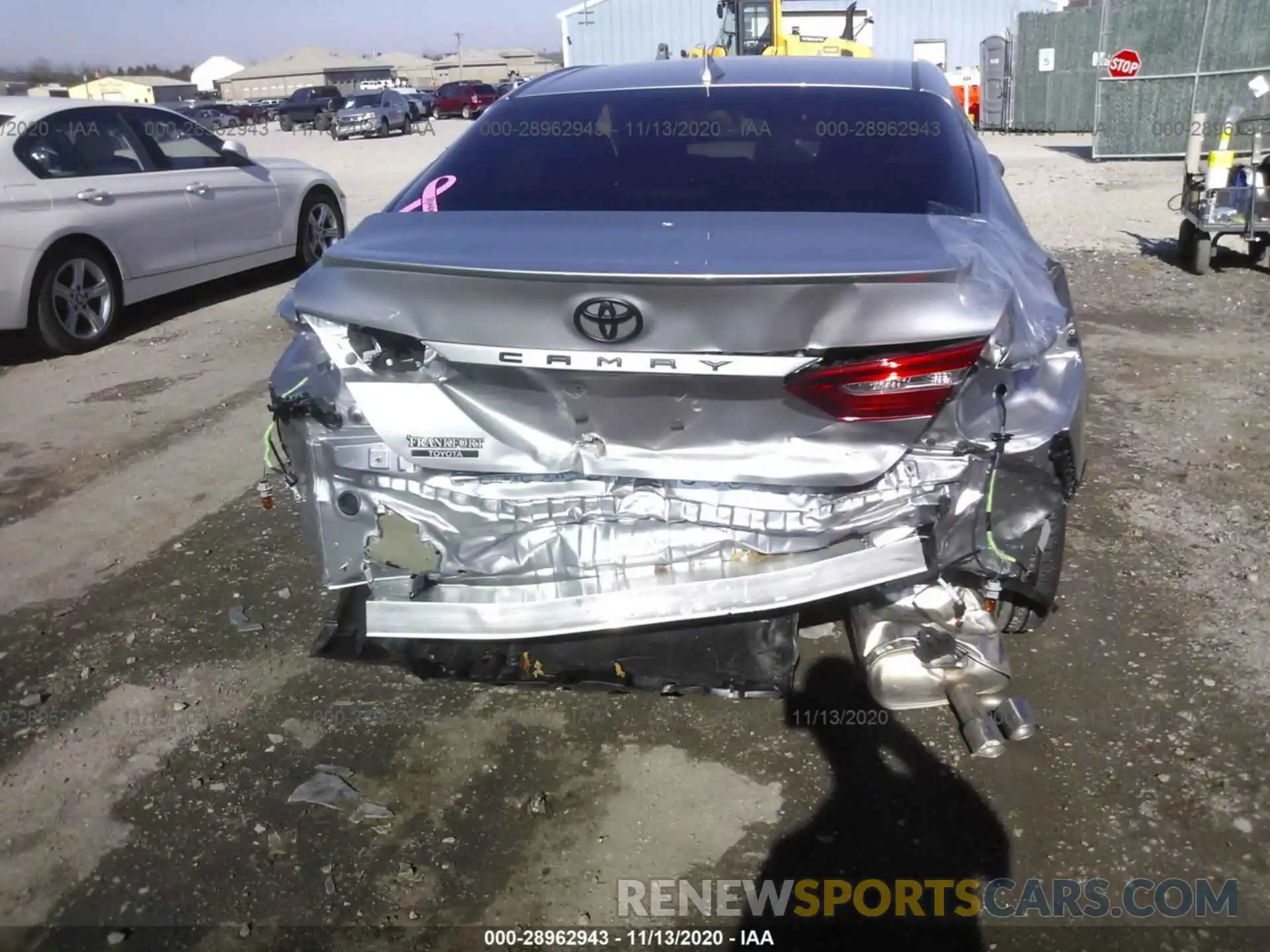 6 Photograph of a damaged car 4T1G11AK3LU973285 TOYOTA CAMRY 2020