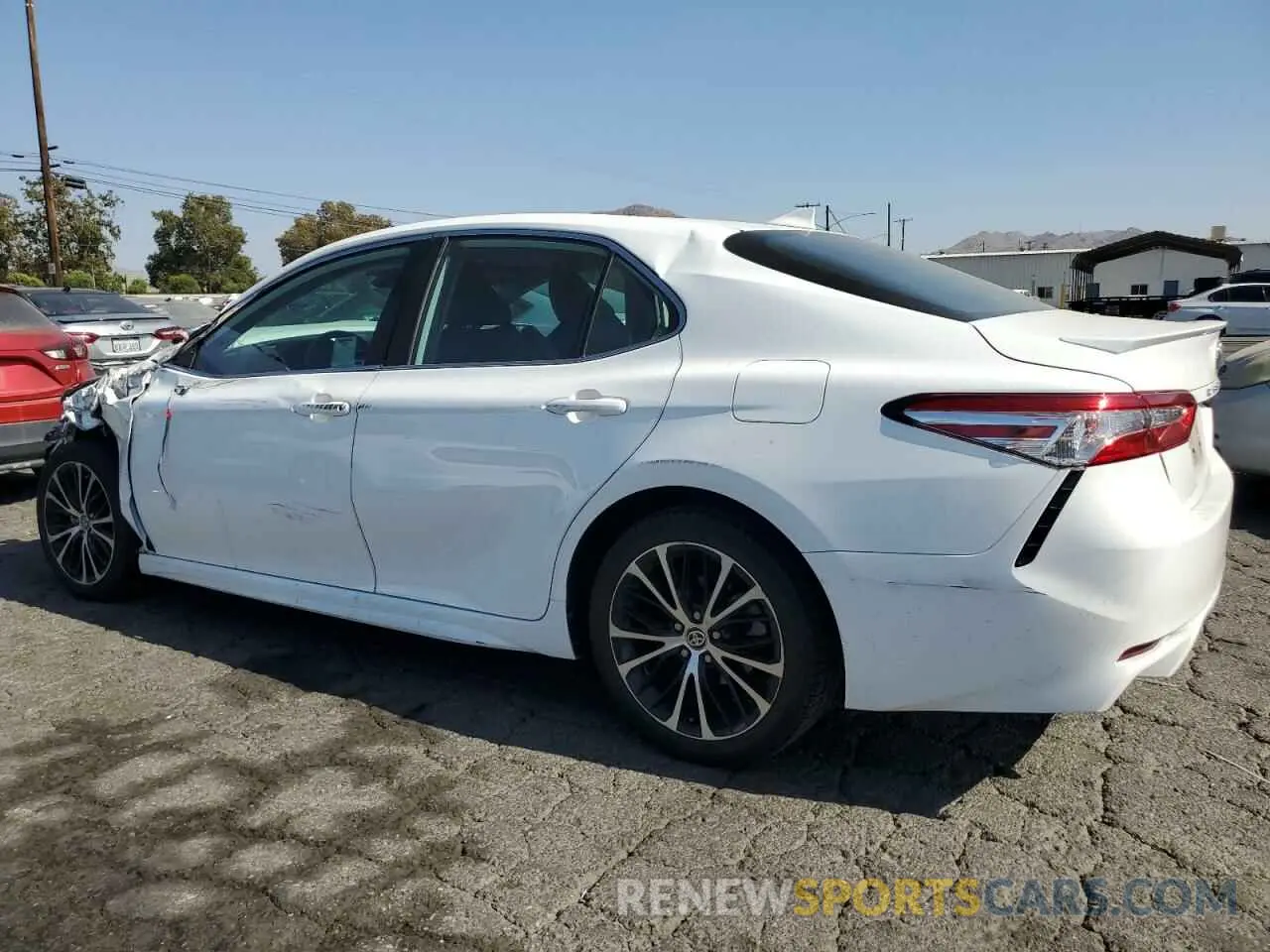 2 Photograph of a damaged car 4T1G11AK3LU976297 TOYOTA CAMRY 2020