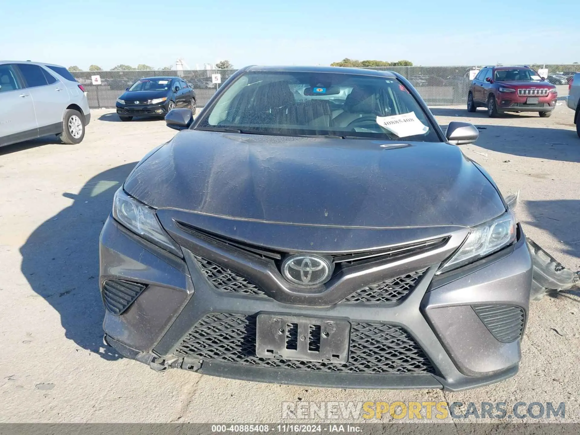 13 Photograph of a damaged car 4T1G11AK3LU981175 TOYOTA CAMRY 2020