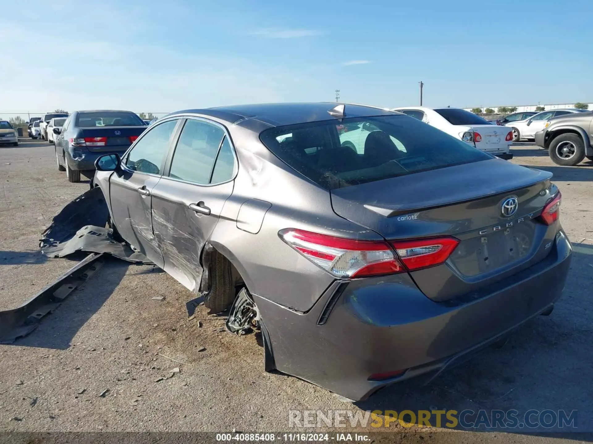 3 Photograph of a damaged car 4T1G11AK3LU981175 TOYOTA CAMRY 2020