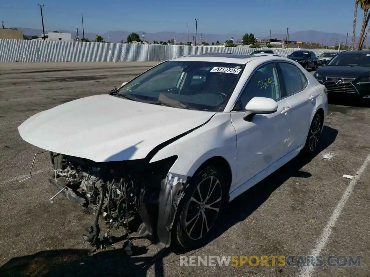 2 Photograph of a damaged car 4T1G11AK3LU996386 TOYOTA CAMRY 2020