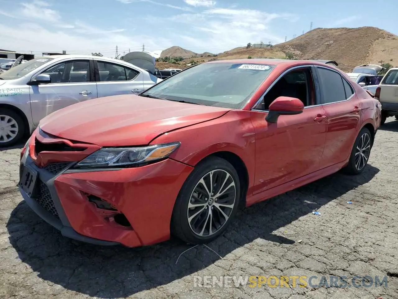 1 Photograph of a damaged car 4T1G11AK4LU302868 TOYOTA CAMRY 2020