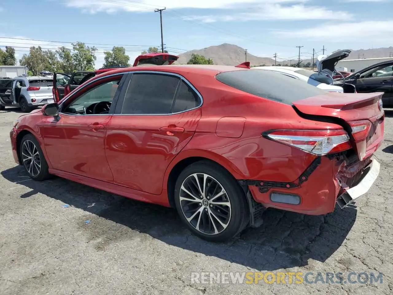 2 Photograph of a damaged car 4T1G11AK4LU302868 TOYOTA CAMRY 2020