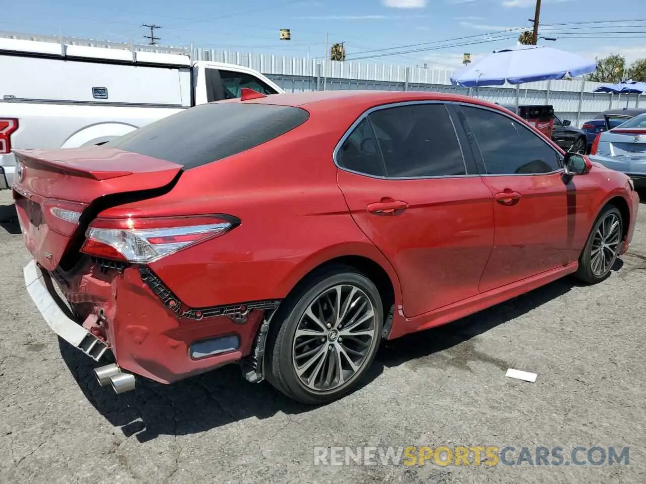3 Photograph of a damaged car 4T1G11AK4LU302868 TOYOTA CAMRY 2020
