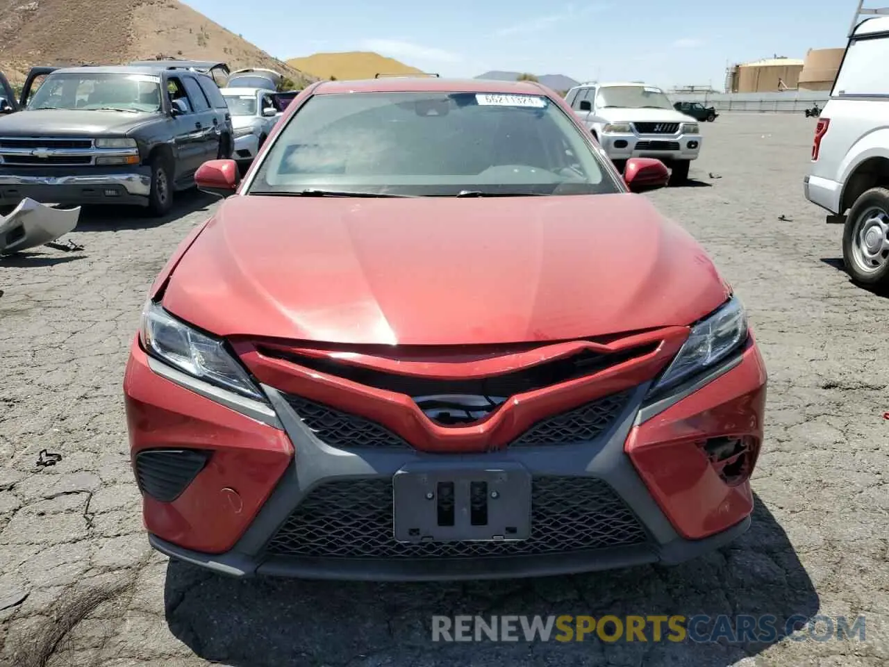 5 Photograph of a damaged car 4T1G11AK4LU302868 TOYOTA CAMRY 2020