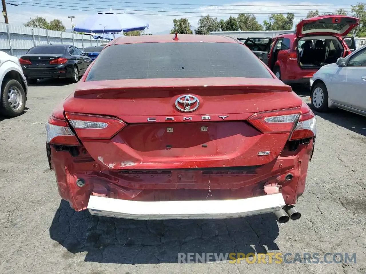 6 Photograph of a damaged car 4T1G11AK4LU302868 TOYOTA CAMRY 2020