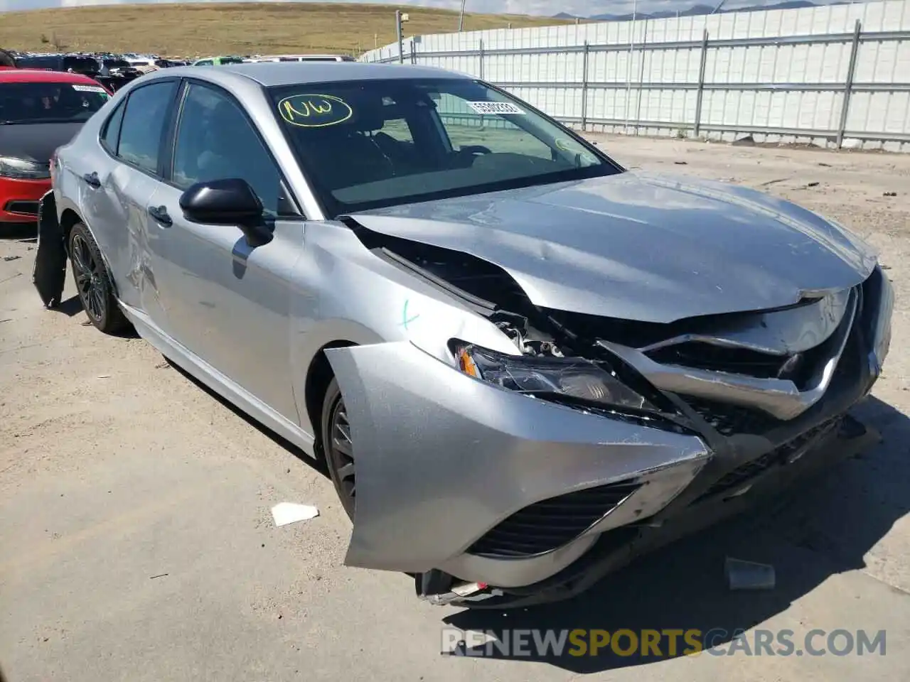 1 Photograph of a damaged car 4T1G11AK4LU304586 TOYOTA CAMRY 2020