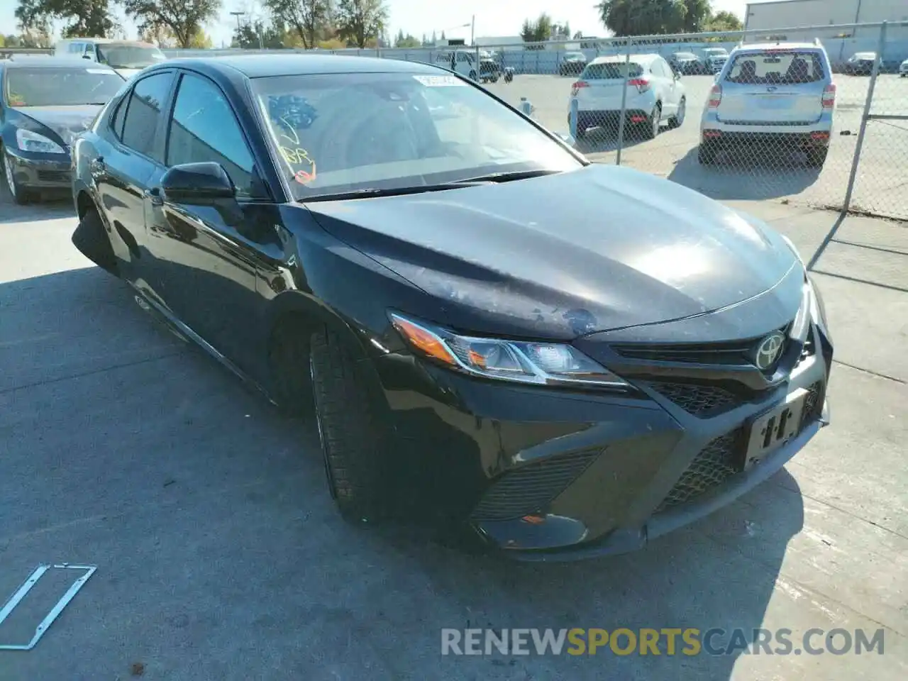 1 Photograph of a damaged car 4T1G11AK4LU305057 TOYOTA CAMRY 2020