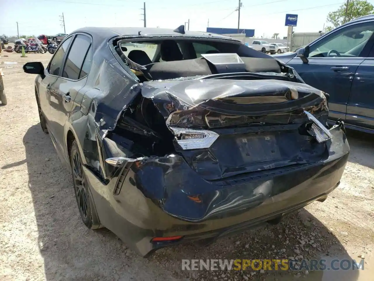 3 Photograph of a damaged car 4T1G11AK4LU308508 TOYOTA CAMRY 2020