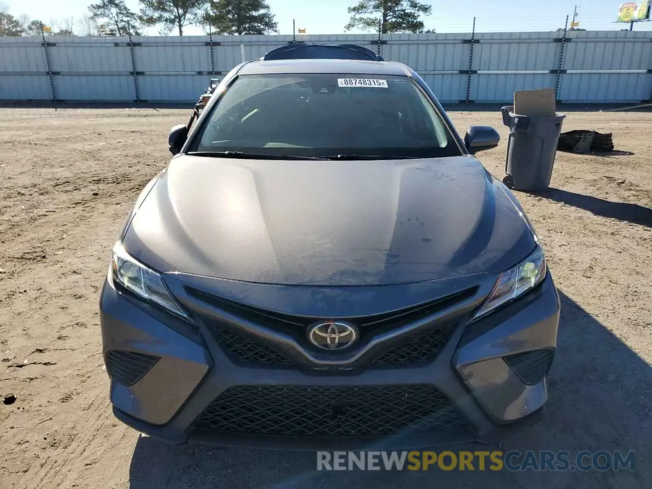 5 Photograph of a damaged car 4T1G11AK4LU314454 TOYOTA CAMRY 2020