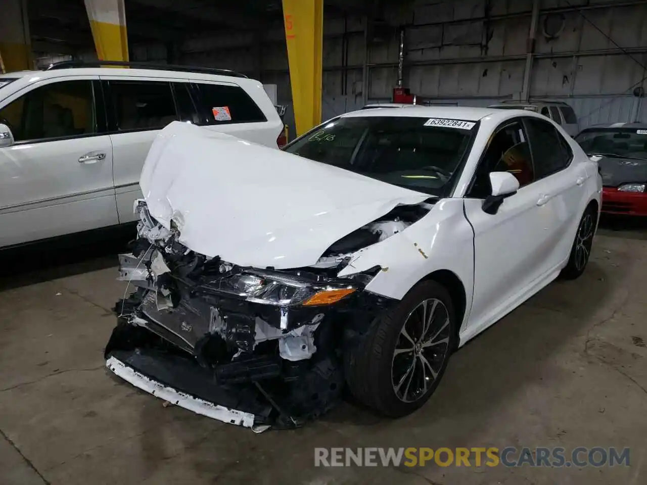 2 Photograph of a damaged car 4T1G11AK4LU318214 TOYOTA CAMRY 2020