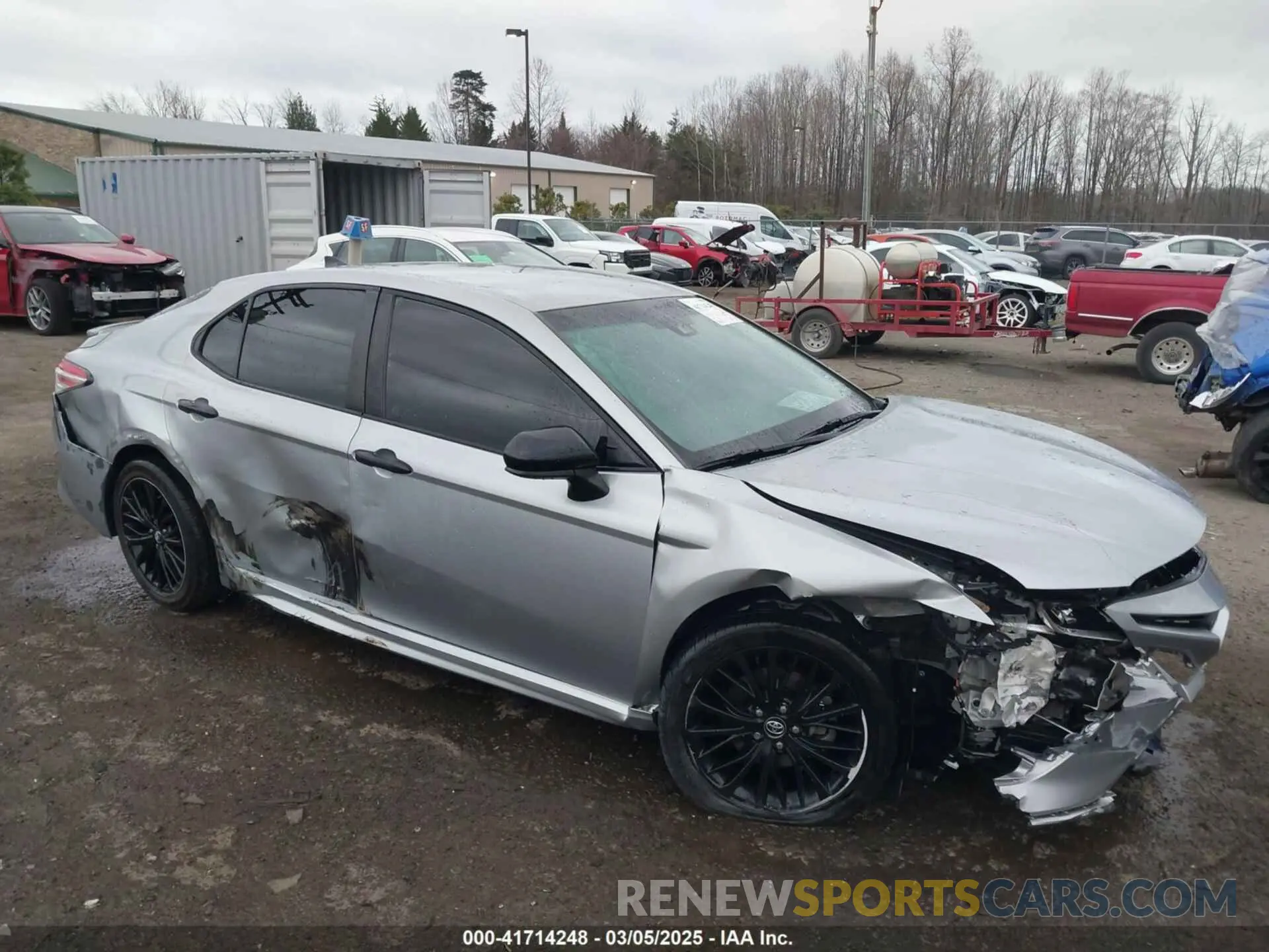 1 Photograph of a damaged car 4T1G11AK4LU323963 TOYOTA CAMRY 2020