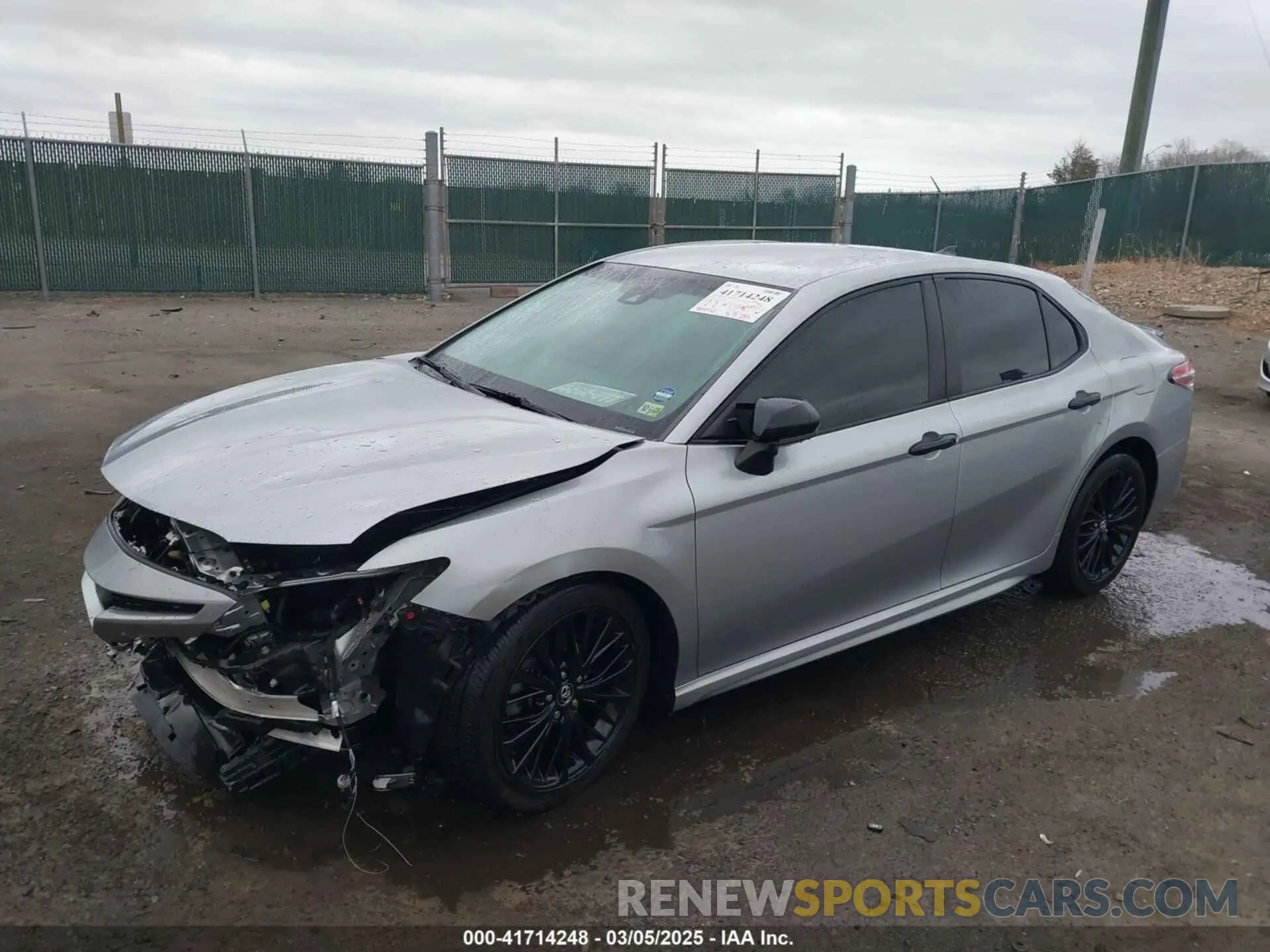 2 Photograph of a damaged car 4T1G11AK4LU323963 TOYOTA CAMRY 2020
