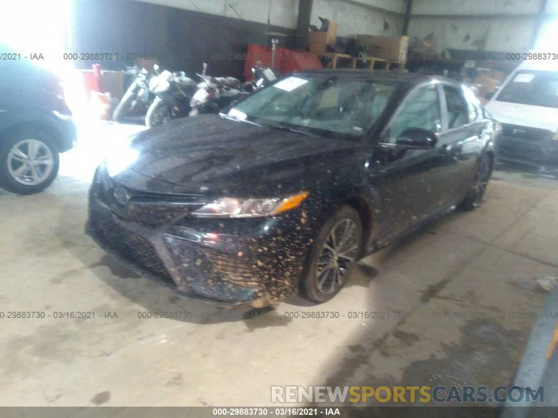 2 Photograph of a damaged car 4T1G11AK4LU324319 TOYOTA CAMRY 2020